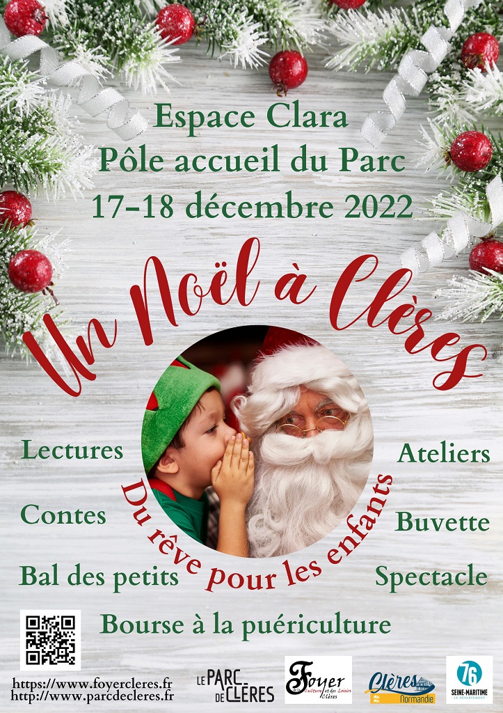 Affiche de l'événement un noël à Clères