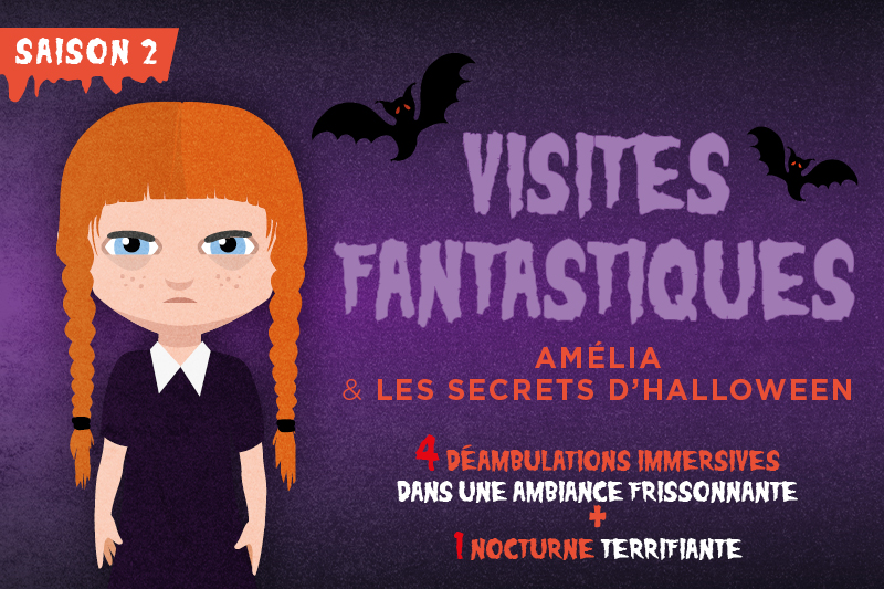 Affiche 2023 des visites fantastiques